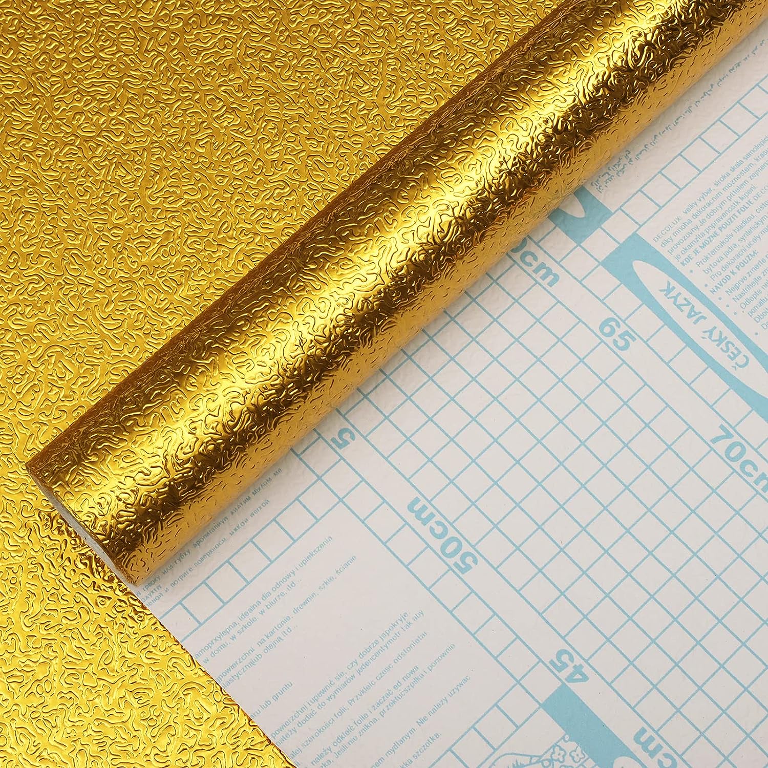 Golden Aluminium Foil Sheet Waterproof