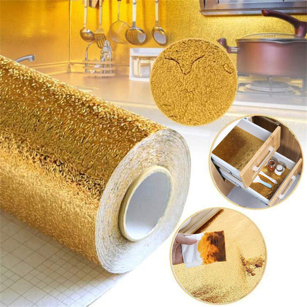 Golden Aluminium Foil Sheet Waterproof