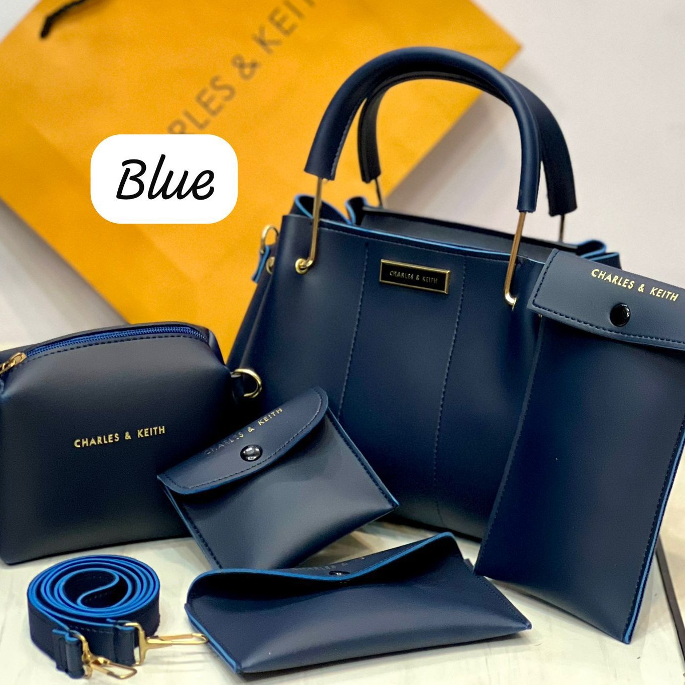 Premium 5-Piece Handbag Set