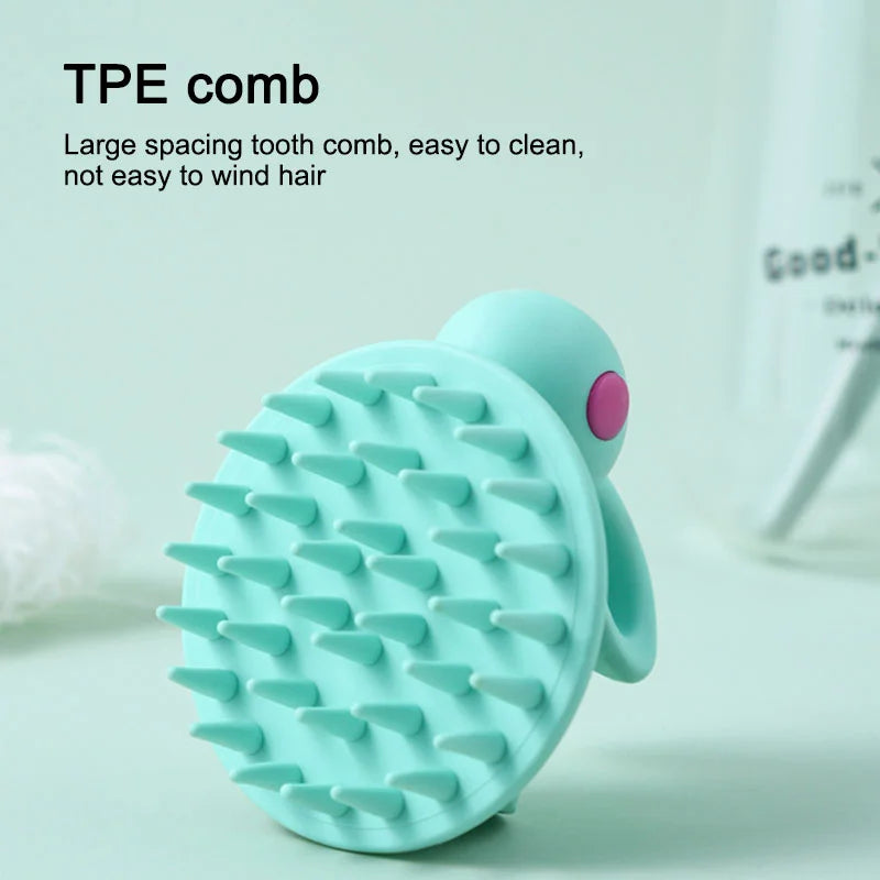 Hair Shampoo Brush Rabbit Style Silicon