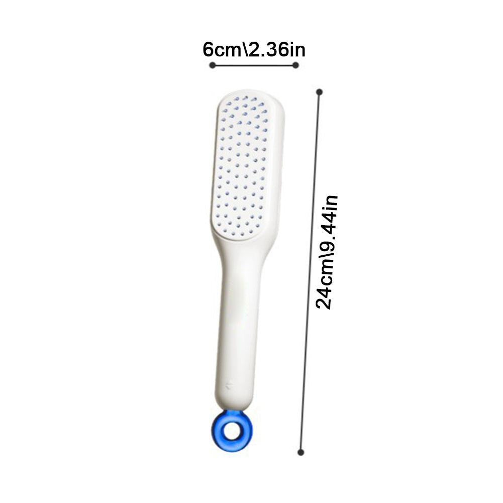 Retractable Self Cleaning Hair Brush