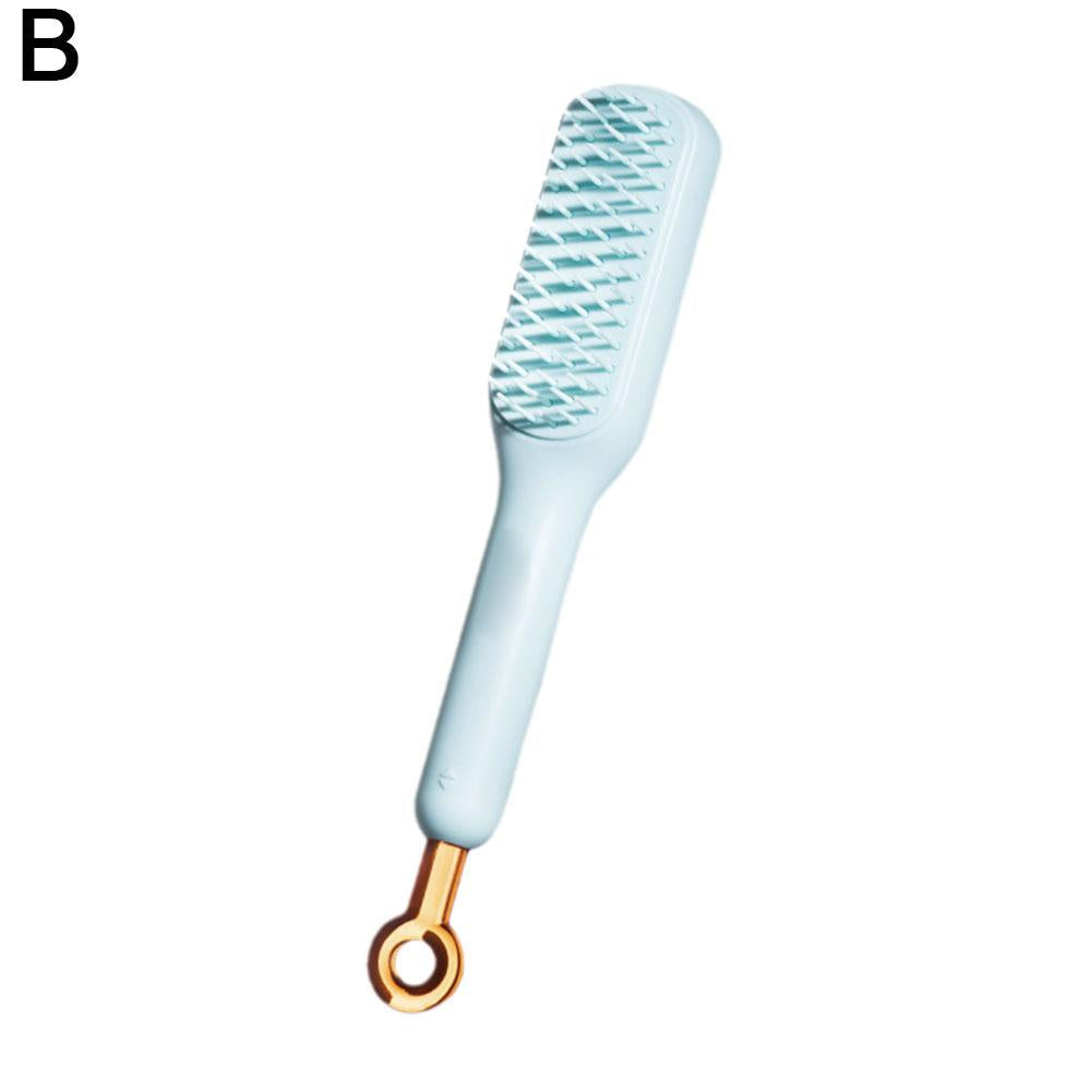 Retractable Self Cleaning Hair Brush