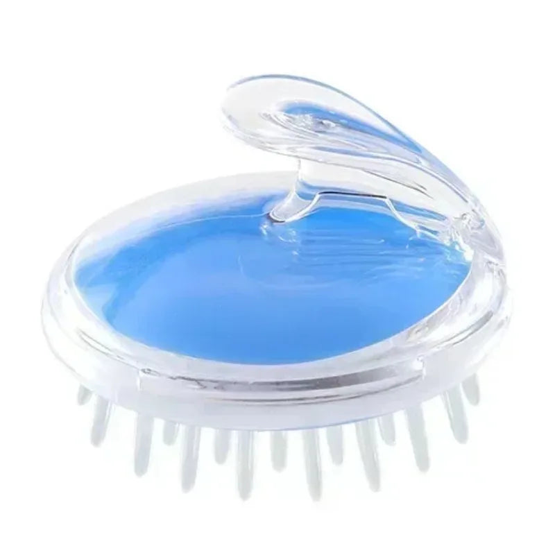 Silicone Hair Shampoo Brush Massager