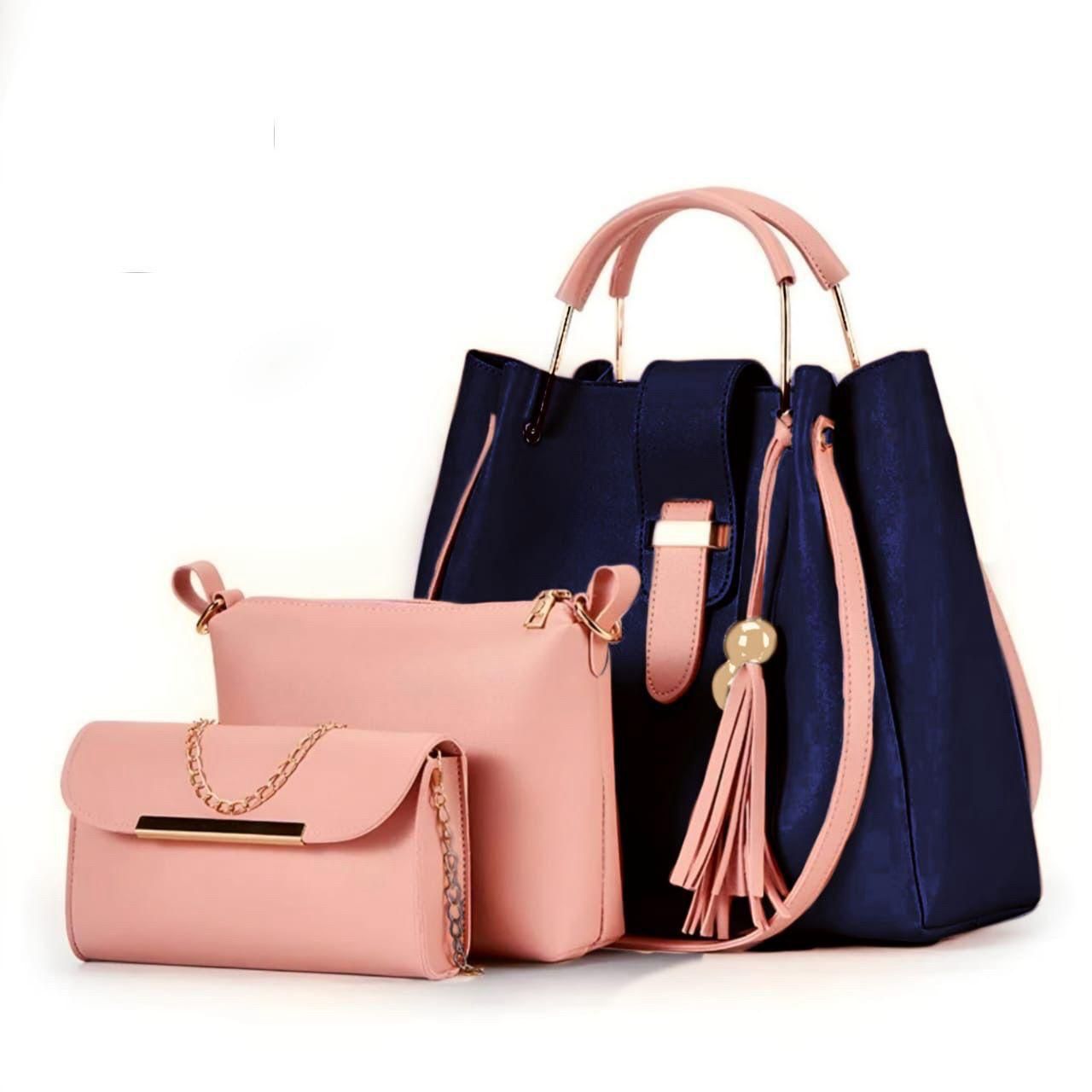 Luxurious 3-Piece Handbag Set