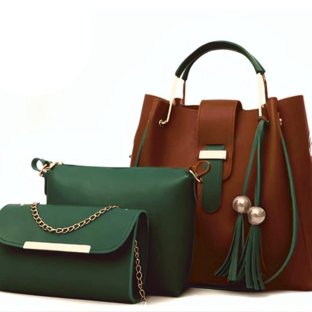 Luxurious 3-Piece Handbag Set